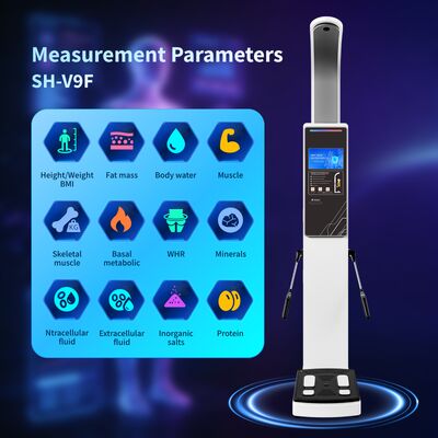 Newest Body Fat Analyzer Composite And Muscle Analyzer With Bioimpedance Machine With Printer