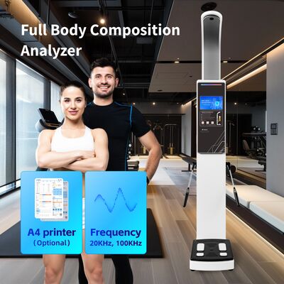 8 Electrodes Biopedancia Scale Dual Frequency Body Composition Weight Body Scan Analysis