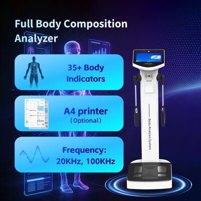SH-10F Eight-electrode LCD Touch Screen Body Fat Monitor with Wi-Fi/OEM/ODM for Body Analysis