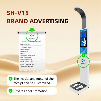 Body BMI Scale Height and Weight Machine