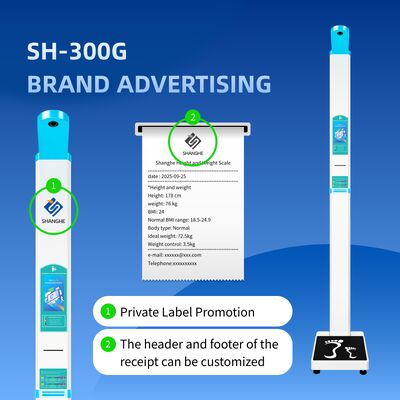 SH-300G Medical Weight and Height Scale Ultrasonic Measurement Height and Weight Machine for Healthcare Center Pharmacy