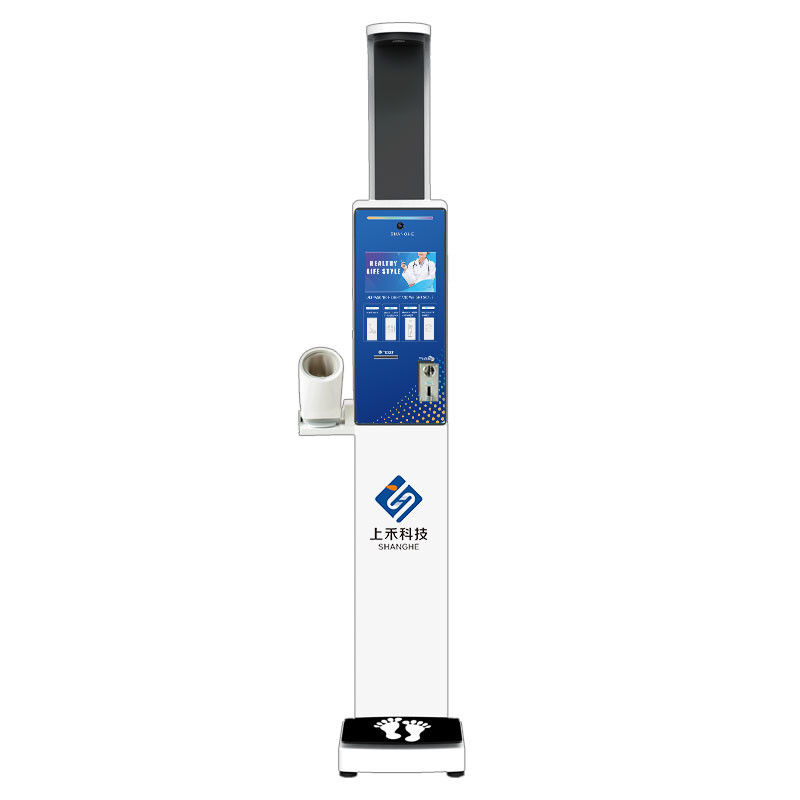 Omron Blood Pressure Measurement Coin Operated Checkup Machine Bmi Weight Height Vending